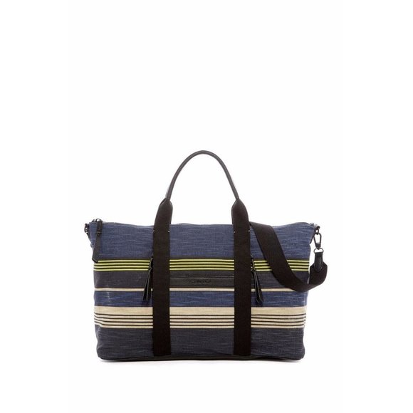 SPLENDID Monterey Weekender Tote NAVY STRIPE Bag  4MTY33LN - Picture 1 of 2